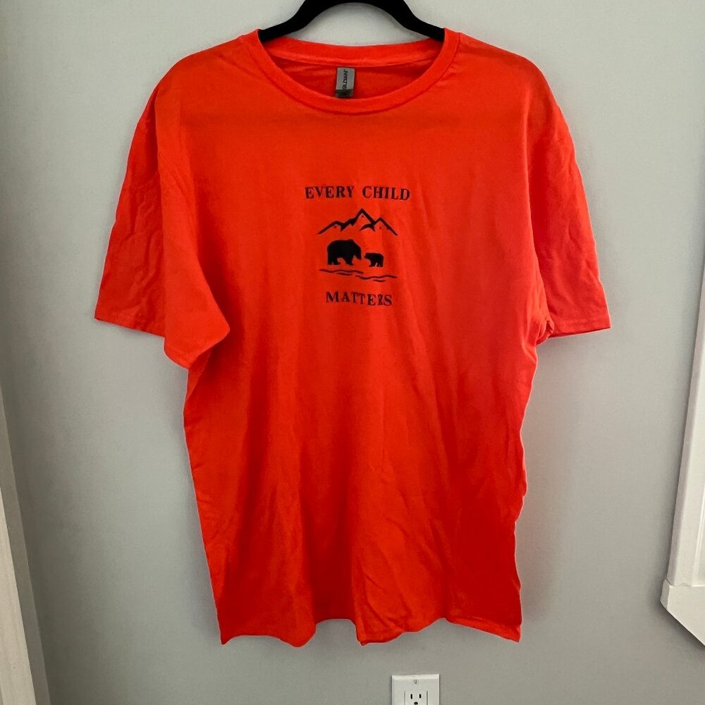 Orange Day - Every Child Matters T-Shirt, Size Large
